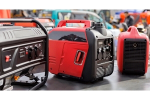 generadores eléctricos en exposición