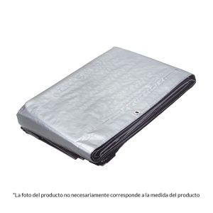 Lona gris reforzada 4 x 6 m. 15365 Truper