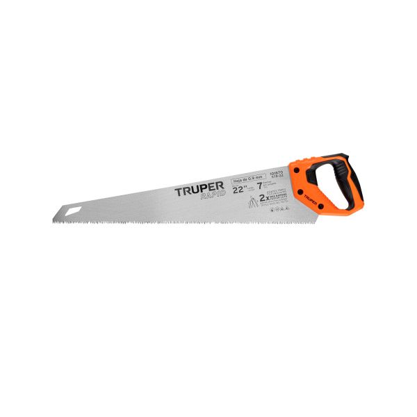 Serrucho Rapid 22", 7 DPP, mango Comfort grip. 101870 Truper