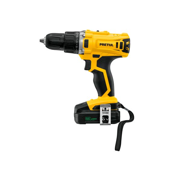 Taladro inalámbrico 1/2", 20 V. 26118 Pretul